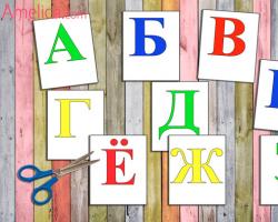 Russian alphabet - aesthetics in every letter